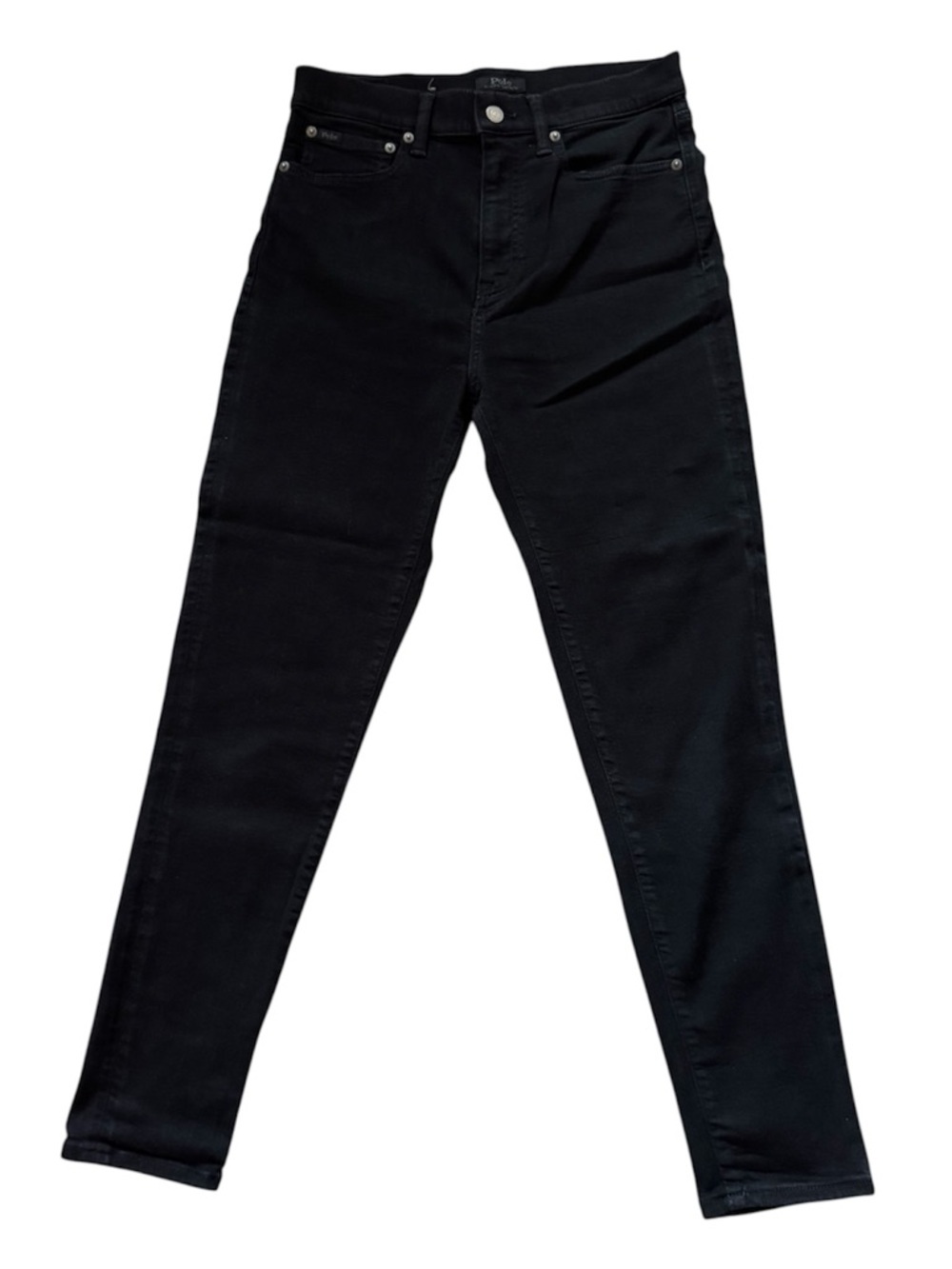 Polo Ralph Lauren Tompkins Skinny High-Rise Black Jeans 29 - Picture 5 of 12